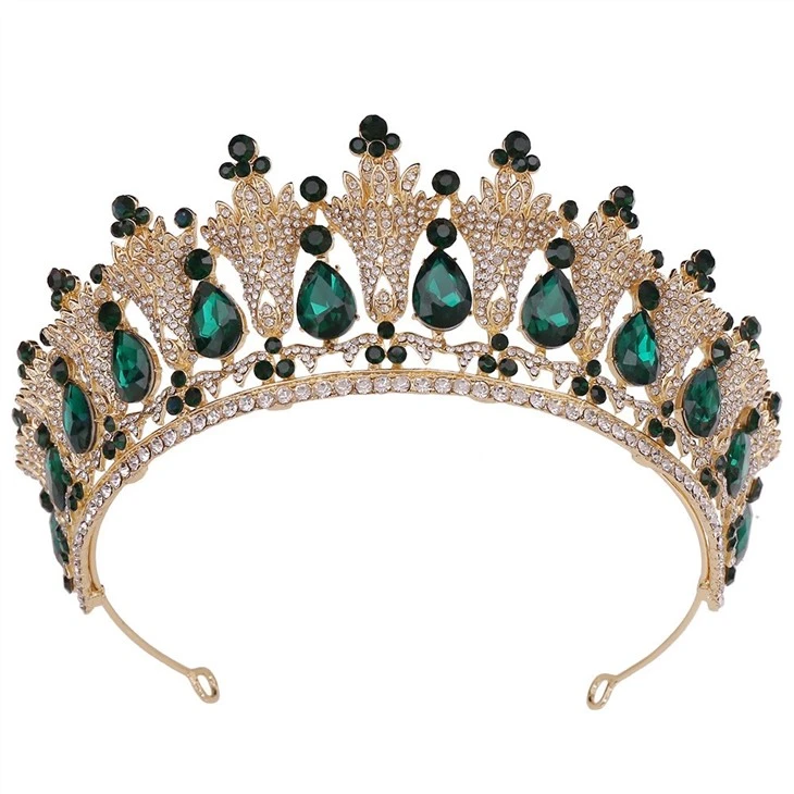 Tiara Crown Wedding Tiara Crystal Princess Headpiece And Girls Prom Pageant Crown Diadem