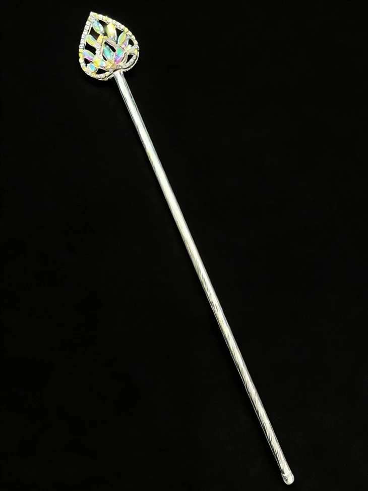 Rhinestones Flower Scepter For Crown Pageant best